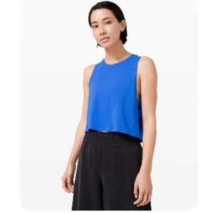 Lululemon Blue Sleeveless Women's Tank- Size 6